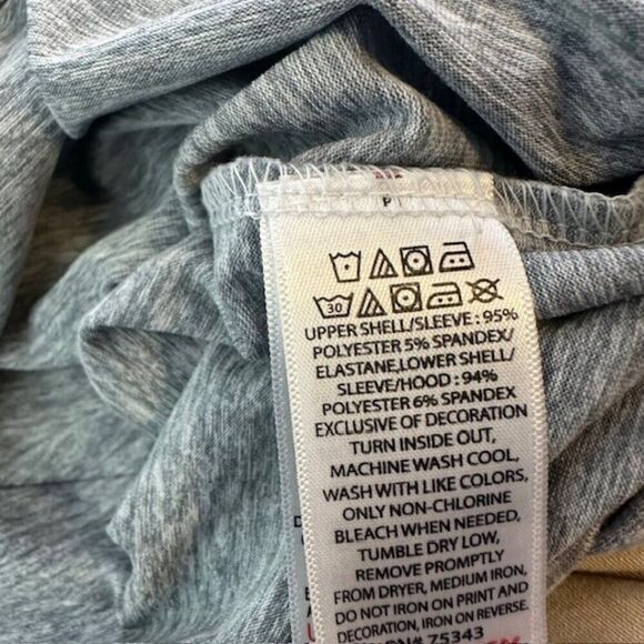 Tommy‎ Bahama Boy's Large (10-12) Gray and Charcoal Hoodie Top - Picture 4 of 5